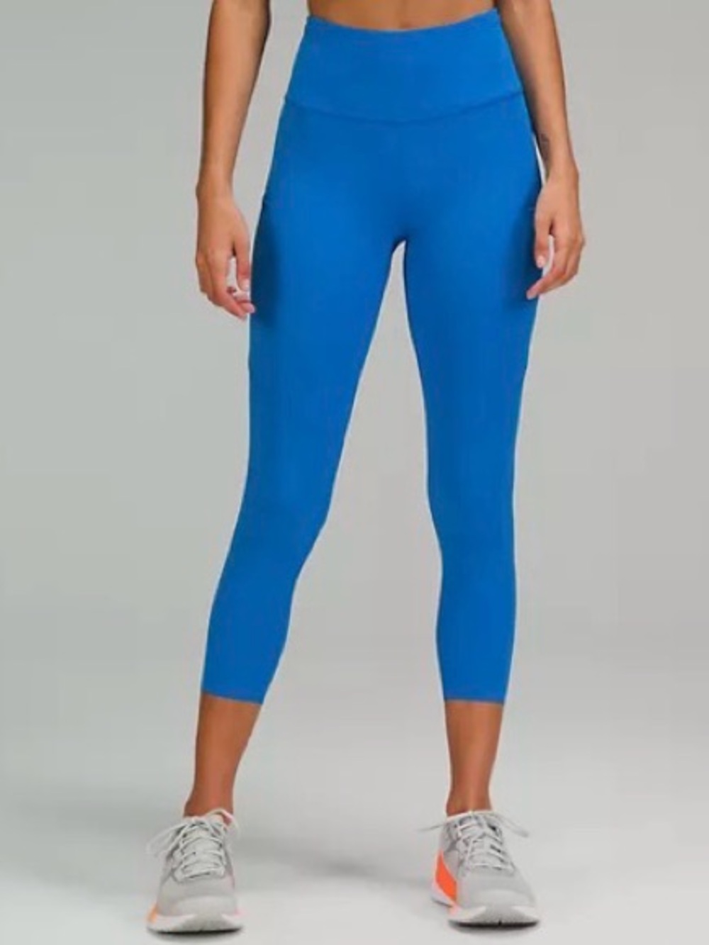 Lululemon Fast and free 23” high rise crop with pockets